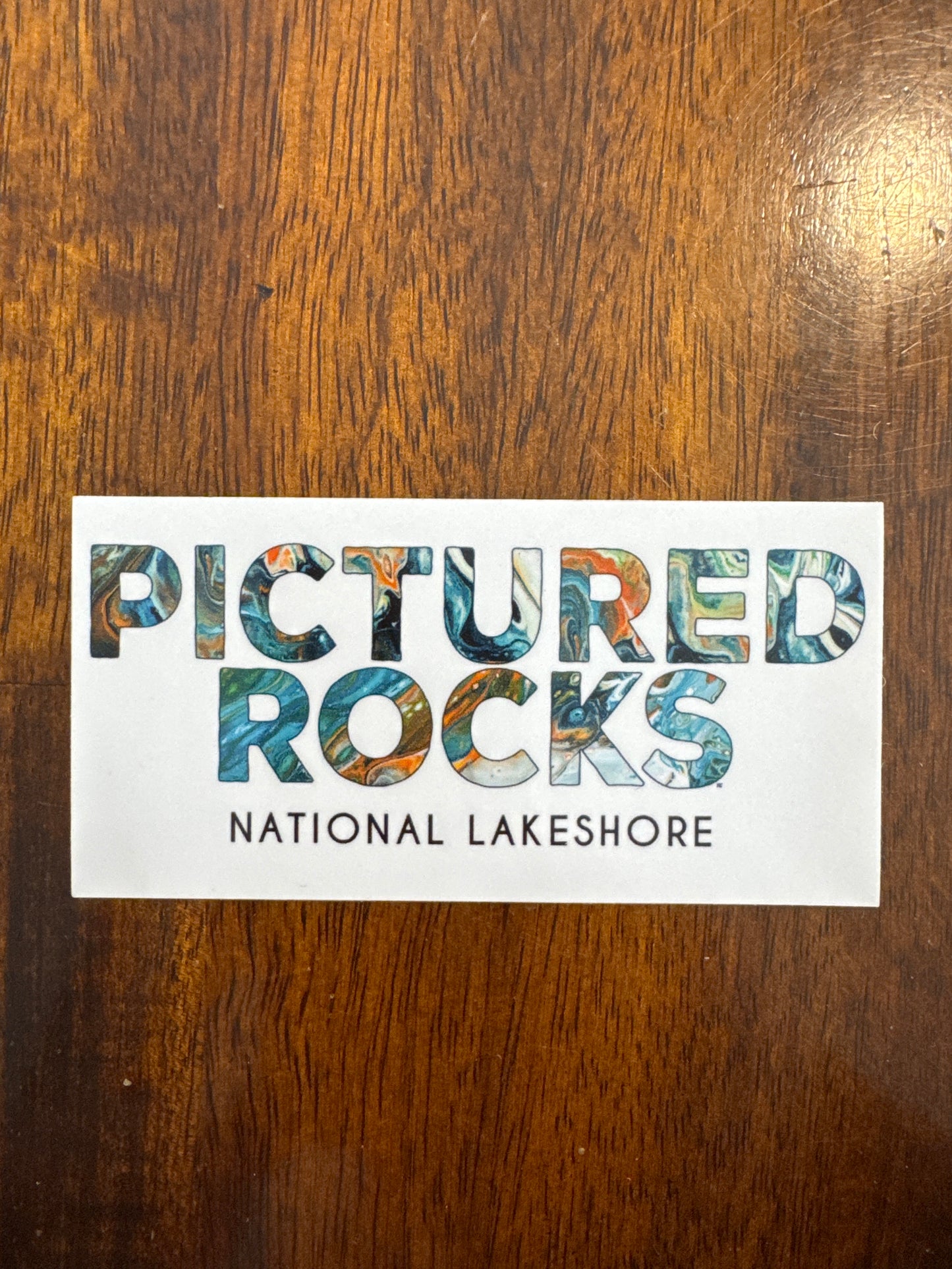 Sticker Pictured Rocks 2x4