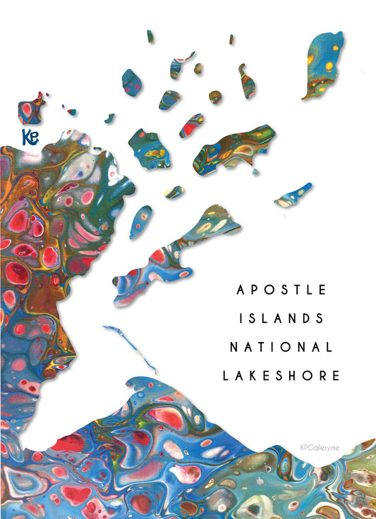 Print Apostle Islands 11 X 17
