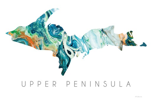 Card Upper Peninsula 5 x 7